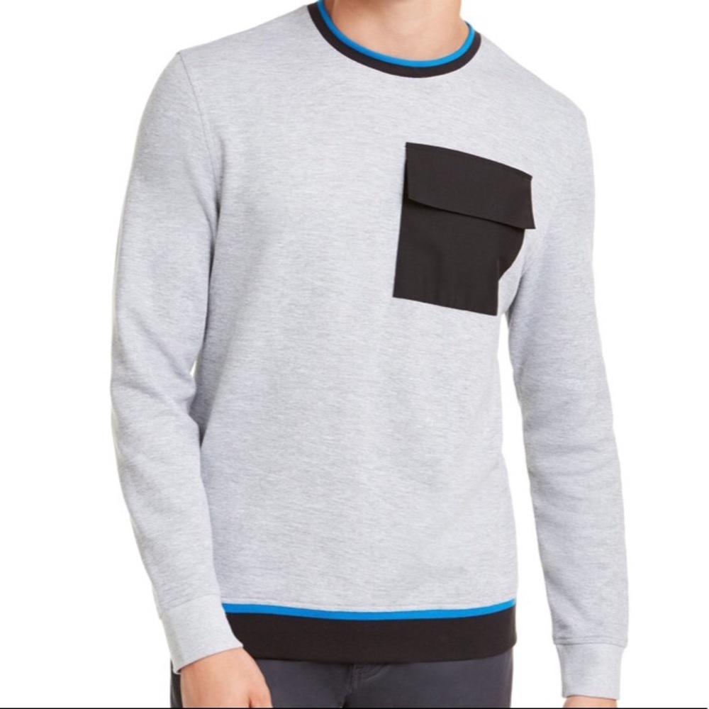 Men's 👕Utility Pocket Crewneck Sweatshirt/Sweater